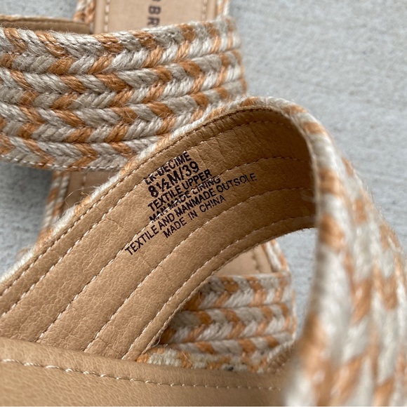 Lucky Brand Decime Espadrille Braided Jute Sandals size 8.5 - Picture 9 of 9